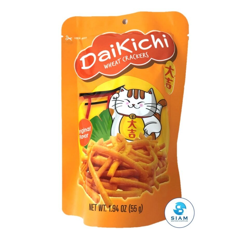 Wheat Cracker Sticks, Original Flavor - DaiKiChi (1.94 oz-Vol wt 6.6 oz)